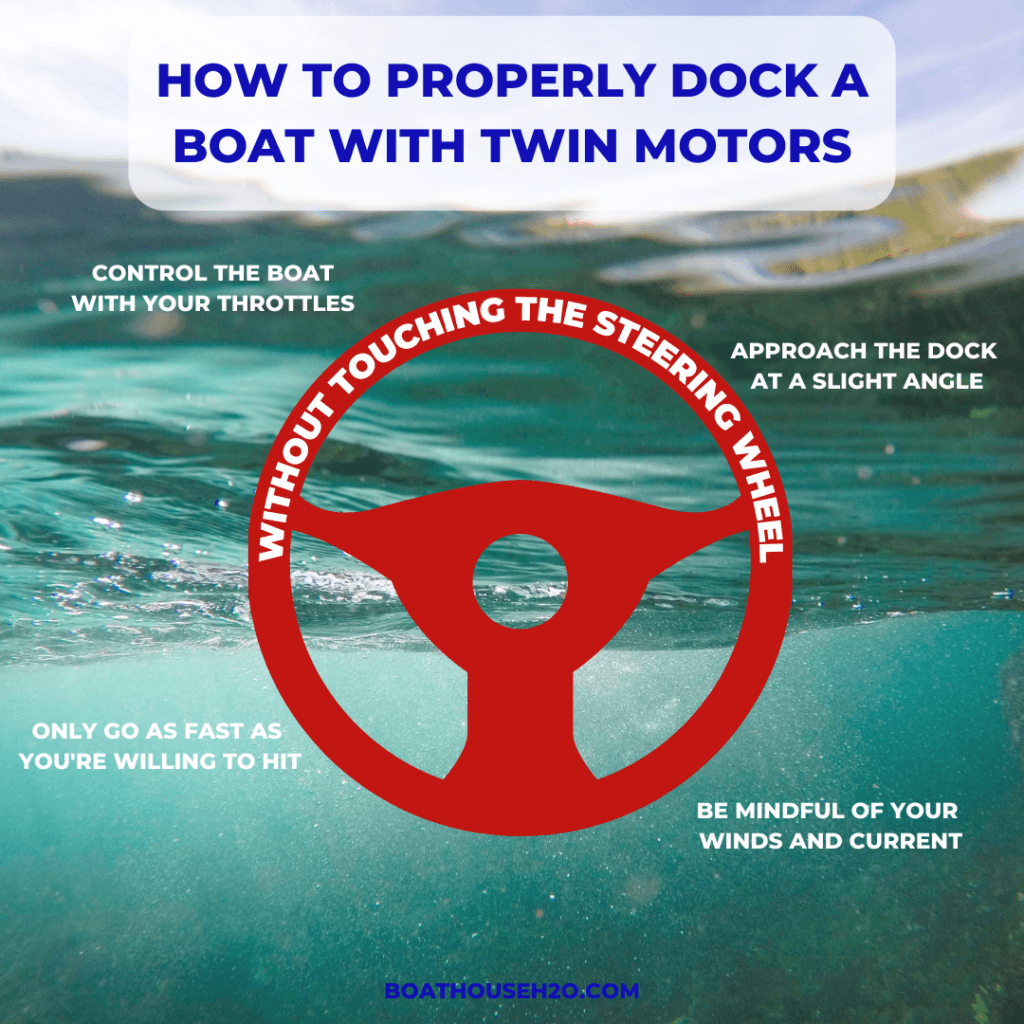 How to Dock a Boat with Twin Motors with Bill Fischer – The Boat House